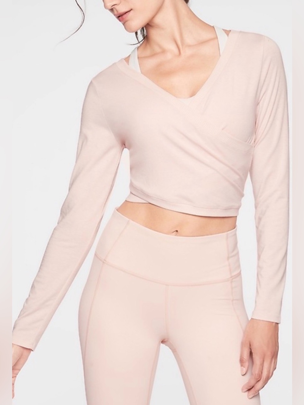 Athleta Encore Wrap Top Sz XL (Tall)
